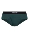 Tom Ford Branded-waistband Briefs In Multi