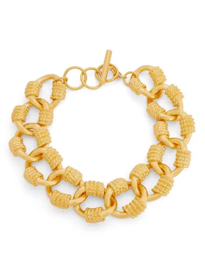 Tom Ford Brass Choker Necklace In Gold