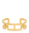 Tom Ford Brass Medium Whitney Cuff Bracelet In Gold