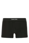Tom Ford Shaped Pouch Elastic Waistband In Black