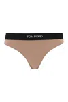 Tom Ford Briefs With Elastic Band In Brown