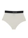 Tom Ford Briefs With Logo In Neutral