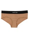 Tom Ford Briefs With Logo In Nude