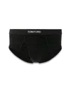 Tom Ford Briefs With Logo In Black