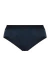 Tom Ford Logo-waistband Briefs In Blue