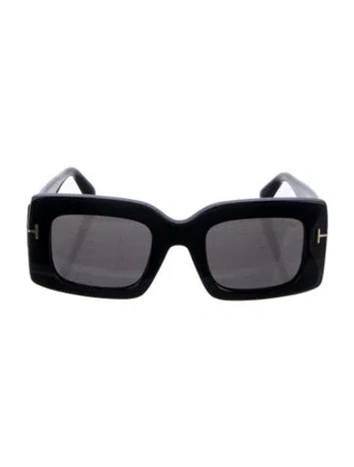 Pre-owned Tom Ford Brigitta Square Sunglasses W/ Tags In Black