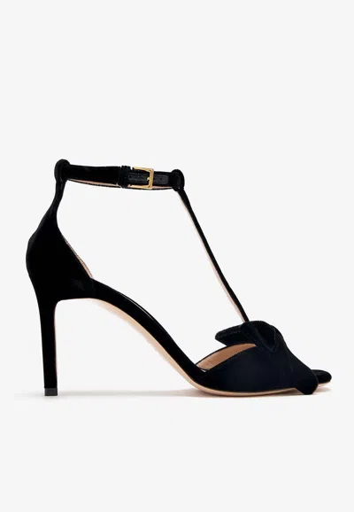 TOM FORD BRIGITTE 85 VELVET SANDALS