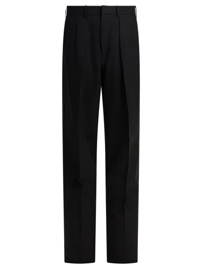 Tom Ford Wool Broken Pants In Animal Print