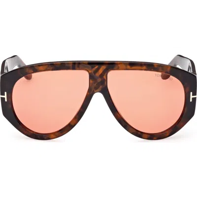 Tom Ford Bronson Acetate Sunglasses Brown