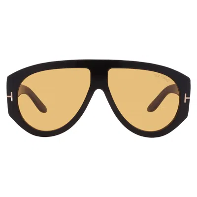 Tom Ford Bronson 60mm Gradient Pilot Sunglasses In Neutral