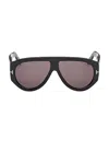 Tom Ford Bronson Sunglasses In Black