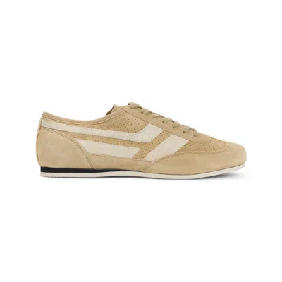 Tom Ford Brook Suede Leather Sneakers For Men In Neutral