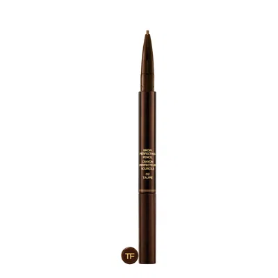 Tom Ford Brow Perfecting Pencil, Eyebrows, Taupe, Matte In White