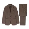 Tom Ford Brown 3pc Suit In Brown