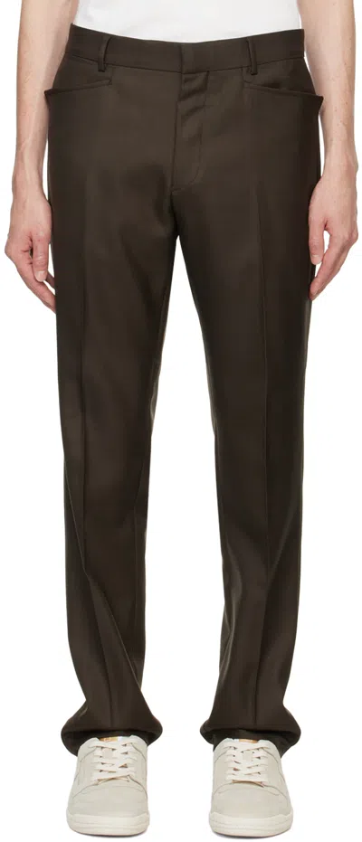 Tom Ford Brown Atticus Western Pocket Trousers