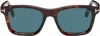 Tom Ford Barron 54mm Square Sunglasses In Brown