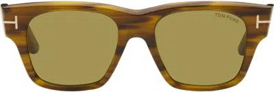 Tom Ford Brown Caine Sunglasses