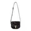 Tom Ford Wallis Leather-trimmed Leopard-print Calf Hair Shoulder Bag In Brown