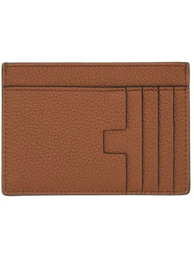 Tom Ford Brown Calf Leather Wallets
