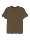 Tom Ford Short Sleeved Crewneck T-shirt In Brown