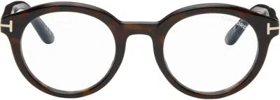 Tom Ford Brown Ft6061-b Blue Light Glasses