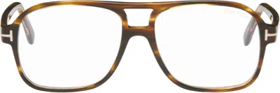 TOM FORD BROWN NAVIGATOR GLASSES