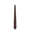 Tom Ford Brown Polka Dot Tie In Pattern