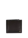 Tom Ford T-line Python Embossed Leather Bifold Wallet In Brown