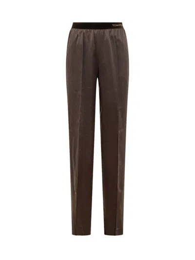 Tom Ford Brown Regular Pyjamas Trousers