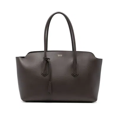 Tom Ford Brown Shoulder Bags