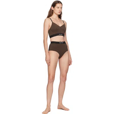 Tom Ford Brown Signature French Bra