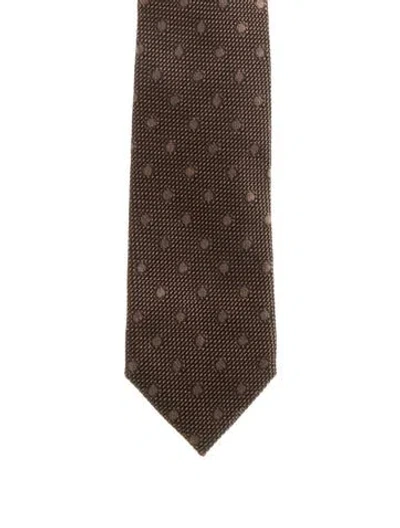 Pre-owned Tom Ford Brown Silk  Tie