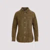 Tom Ford Suede Long-sleeve Shirt In Brown
