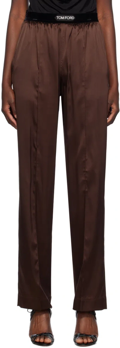Tom Ford Pant In Brown