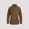 Tom Ford Suede Long-sleeve Shirt In Brown