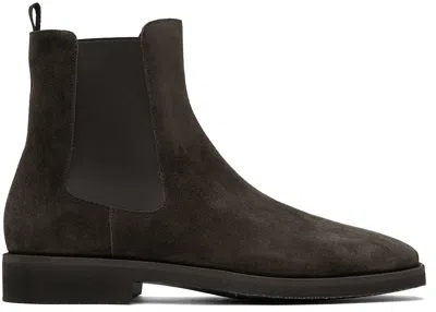 Tom Ford Suede Boots In Brown