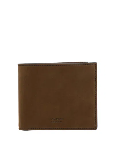 Tom Ford Brown T Line Classic Wallet