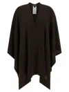 Tom Ford Cashmere Poncho Capes Brown In Brown
