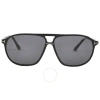 Tom Ford Bruce M Ft1026-n 01d Navigator Polarized Sunglasses In Black