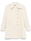 Tom Ford Brushed Peacoat In White