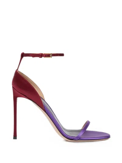 Tom Ford Buckle-fastening Stiletto-heel Sandals In Purple