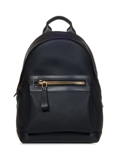 Tom Ford Buckley Backpack In Black