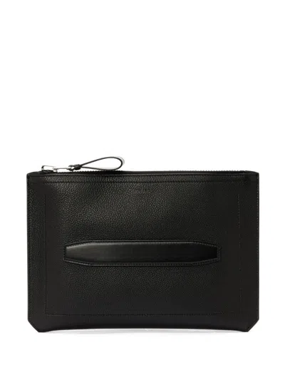 Tom Ford Buckley Clutch Bag In Black