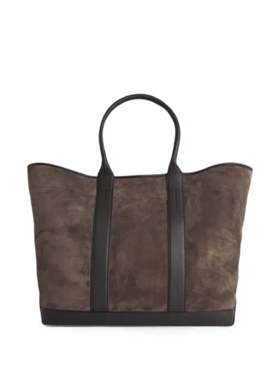 Tom Ford Buckley Tote Bag In Brown