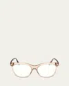 Tom Ford Butterfly Blue Block Optical Frames In Lbrno