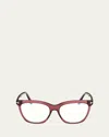 Tom Ford Butterfly Blue Block Optical Frames In Redo