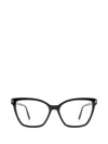 Tom Ford Oversized-frame Sunglasses In 53001 - Nero Lucido