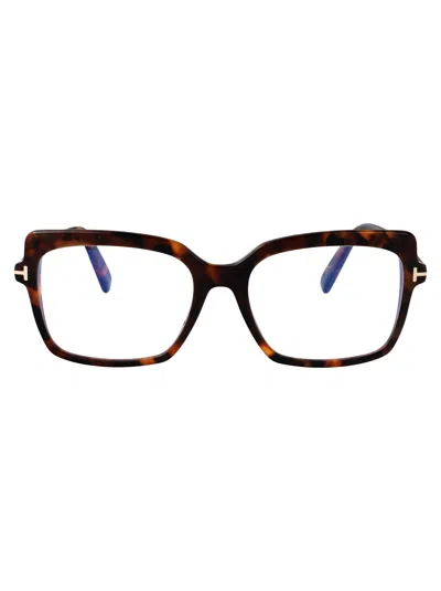 Tom Ford Butterfly Optical Ft5947 B 052 In Brown