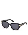 Tom Ford Butterfly Sunglasses, 54mm In Pattern