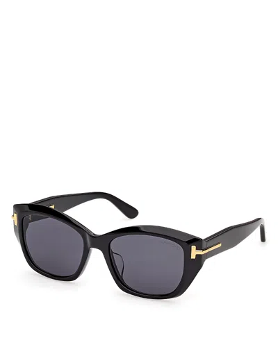 Tom Ford Butterfly Sunglasses, 54mm In Pattern
